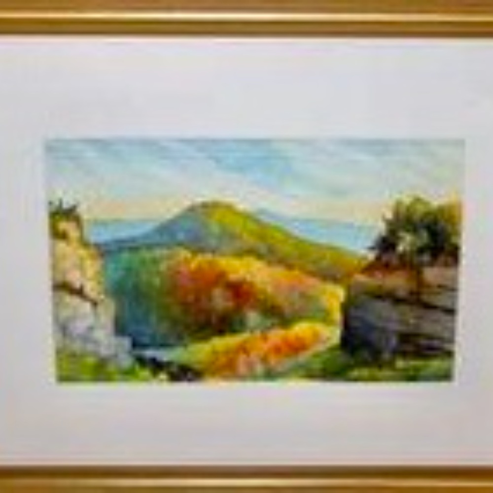 Gelsleichter Original"Thru the Pass." Fine Art